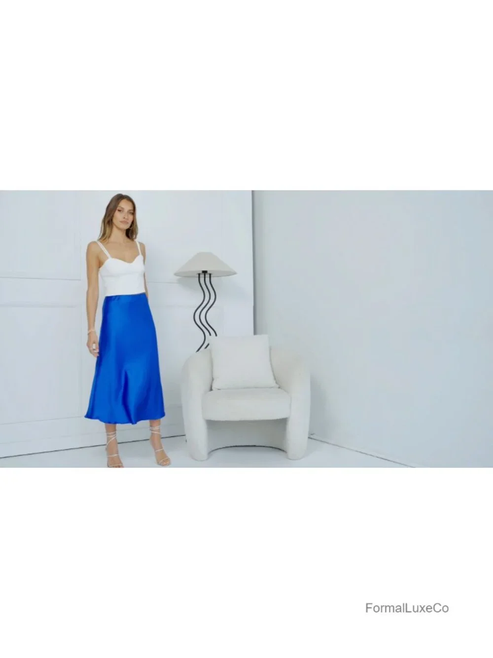 N/A flowy satin